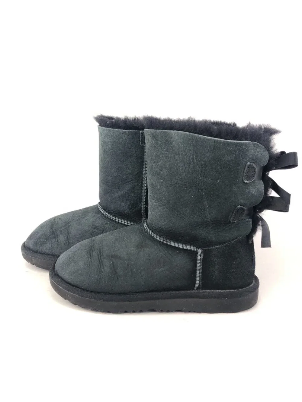 UGG Bailey Bow II Sheepskin Winter Boots Kids 3